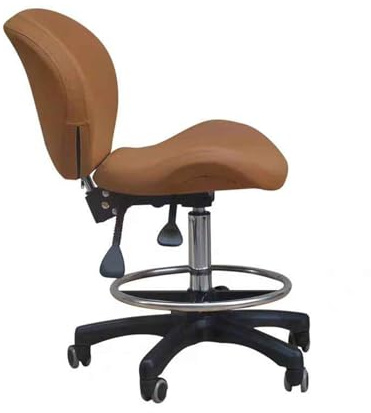 JIFGWBSP Tabouret De Selle, Chaise Releveuse Debout, Chaise Pivotante Mobile, Convient À La Maison/Salon De Coiffure/Bureau, Facile À Assembler(Color1)