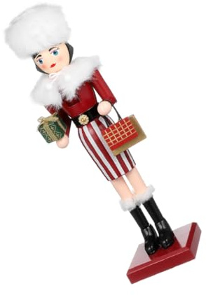 ABOOFAN Décoration De Noël Casse-Noisette Figurines De Soldats Traditionnels Ornements De Table pour