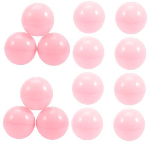 OFFSCH 100 Piezas Bolas de Plástico para Bolas Oceánicas Gruesas para Piscina y Parque Infantil Juguetes Acuáticos para Baño y Actividades Recreativas Infantiles