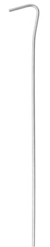 Zeltheringe 50 STK. 23 cm Ø3 mm, verzinkter Stahl, robuste Zeltpflöcke für Camping Outdoor Zeltplane, erdverankert, langlebiges Metall Zubehör