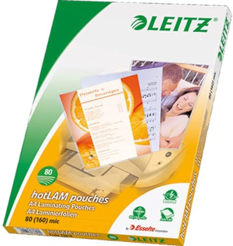 Leitz 33818 100 Stück Laminierfolien