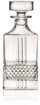 Karaffe Dekanter mit Stopfen Whisky Likör Brillante Retro Nostalgie 850 ml