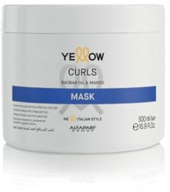 Yellow Alfaparf groop Maschera Curls 500ml