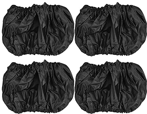4Pcs Baby Kinderwagen Radabdeckung, Kind Baby Staubdicht Rollstuhlschutz Kinderwagen Radabdeckung Kinderwagen Zubehör(Groß (4 Stück))