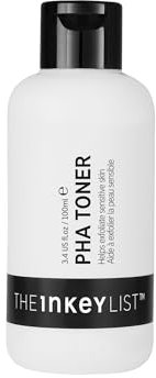 The Inkey List PHA Toner 100ml, Locks in Moisture, Improves Skin Texture, Fragrance Free, Suitable for All Skin Types