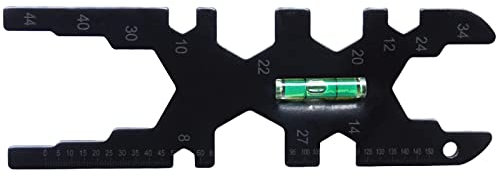 Young Wolf Multifunction Steel Plumbing Wrench Tool, Faucet Water Pipe Basin Bathroom Drain Hose Installation and Removal Level Wrench