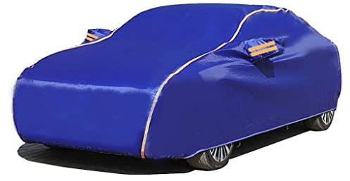 Vollgarage Autoplane autoabdeckung Autoabdeckung für VW T5 T6 Outdoor Auto Schutzhülle Regendicht Winddicht Custom Car Plane (Color : Blue, Size : T6)