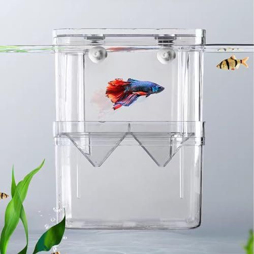 Aquarium Breeding Box for Fish Tank, Aquarium Hatchery Incubator Breeder Box