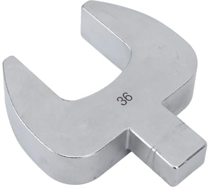 Cosiki Krähenfußschlüssel, Krähenfußschlüssel mit Offenem Ende, Einsatzart aus Kohlenstoffstahl, Hohe Härte, Vielseitig für die Wartung (36mm)