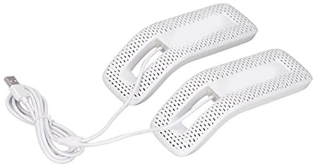SUPYINI Schuh Trockner, Tragbarer Elektrischer USB Schuhtrockner für Handschuhe, Socken, Schmuckschatulle, weiß