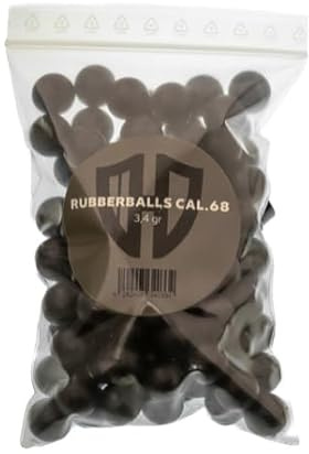 100 x Rubberballs Cal 0,68 | HDS 68 SG 68 HDX68 | 3,4G
