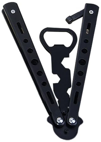 Cortador de mariposa para abridor de botellas de cerveza, suministros de barra de abridor de cerveza de metal,Suministros de bar Abrebotellas de acero inoxidable | Cortador de mariposa multifuncional