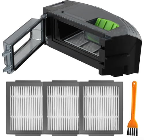 Automatic Bin Box Cleaning Brush Filter Kit For ROOMBA Vacuum Clenaer For I & J Series I1 for I3+ I4 I1+ for I3 I4 + I6 I6+ I7 + I8 I7+ I8+ Plus E7 E6 E5