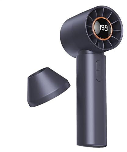 Wusideday Ventola di raffreddamento portatile da viaggio, regolazione multi-velocità per casa, attività all'aperto, campeggio, lavoro, spiaggia