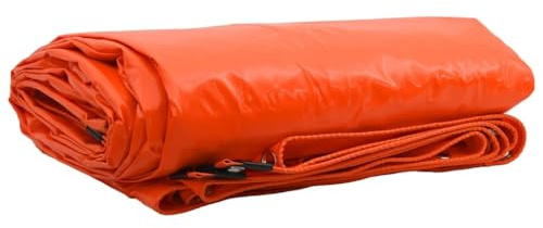 vidaXL Lona 650g / m² Naranja 4 x 5 m Lona con Recubrimiento de PVC