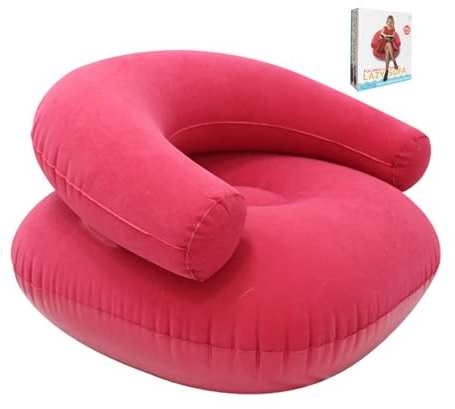 Aufblasbare Couch Für Camping – Weicher, Beflockter Liegesitz, Aufblasbare Stühle | Wasserdicht Für Filmabende Im Freien, , Pool, Stadion, Reisen, Wohnzimmer, Schlafzimmer, Tragbares Luftsofa, E