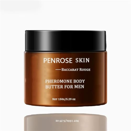 Penrose Skin Body Butter, Men Body Lotions and Balmslong-Lasting Hydration & Attractive Fragrance, Non-stick, Alcohol-Free, For Dry & Sensitive Skin