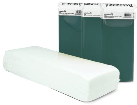 Pack 100 Bandas Depilatorias + 3 Cartuchos de Cera Roll On Aloe Vera