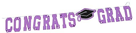 Abaodam Graduation Party Banner 2022 Themen Dekorationen College Feier Hintergrund Roman Hängen Garland