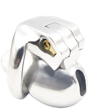 EVANEM Jaula de Entrenamiento metálica de Acero Inoxidable para Hombre 3 tallas-A224 (40mm)
