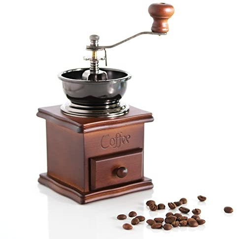 NEALMART Manual Coffee Grinder, Coffee Bean Grinder, Retro Classic Coffee Grinder, Hand Grinder, Gift for Coffee Lovers