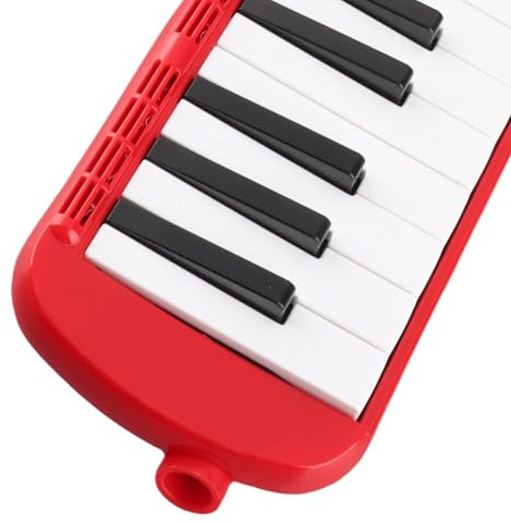 37 Klaviertasten Melodica, Lange Tube aus Kunststoff mit Aufbewahrungstasche, Blasinstrument für Anfänger, Kinder und Musikschule, Reisen und Unterricht
