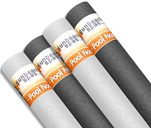 Sunbeach Spas Pool Noodle Halloween 4 Pack - Spooky Skeleton Foam Woggle (2x Black, 2x White)