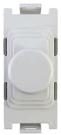 Deta G3526 LED Grid Dimmer Switch Module 2 Way 250 Watt - White (Replaces G3523)