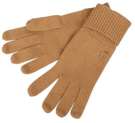 Tommy Hilfiger Damen Handschuhe Luxe Cashmere Gloves OneSize Beige
