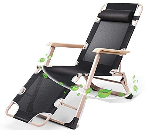 ANIFM Strandstühle, klappbarer Garten-Lounge-Stuhl, Begleitstuhl für das Büro-Lunchbett, verbreiternder lässiger Lazy-Bed-Stuhl für zu Hause – 10 kleine Überraschungen Comfortable Anniversary