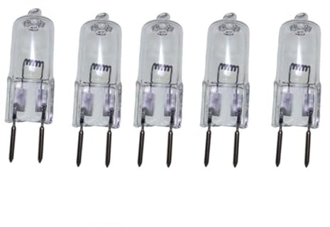 UGEFKMQ Lampada Alogena GY6.35 24V 20W Lampada A Capsula GY6.35 50W Lampadina Alogena Per Effetti Di Luce E Proiettori Bianco Caldo