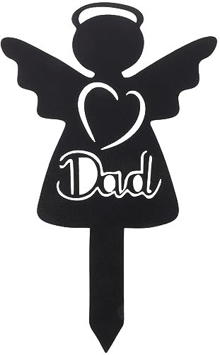 SUPVOX Decorazione Battuto Per Cimitero Memorial Angel Stake Per Onorare Papà Resistente Facile Installare Per e