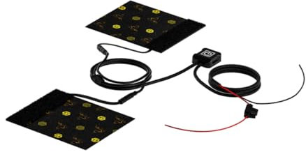 iplusmile 2stücke Heizgriffüberzüge Für Motorradlenker Standardgröße Rutschfest Langlebig Und Komfortabel Für Kaltes Wetter
