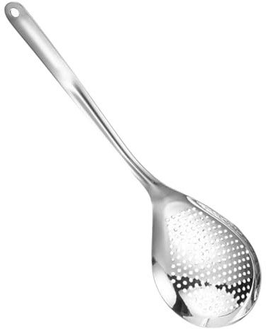 CIYODO Colador De Acero Inoxidable Para Freír Colador De Cocina Para Albóndigas Para Cocinar