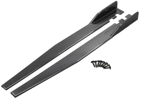 ZDDYUU Auto Minigonne Laterali per BMW X1 X2 X3 X4 X5 X6 X7, Gonna Laterale Estension Sottoporta Alettoni Laterali per Auto Rocker Splitter Lip Spoiler