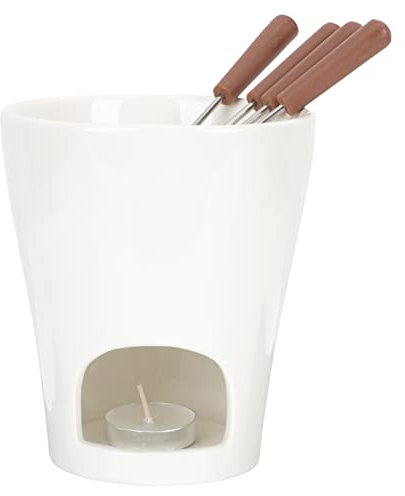 Alipis Melting Chocolate Pot Multifunctional Fondue Pot for Cheese Butter Wax Candy Stain Resistant for Cooking