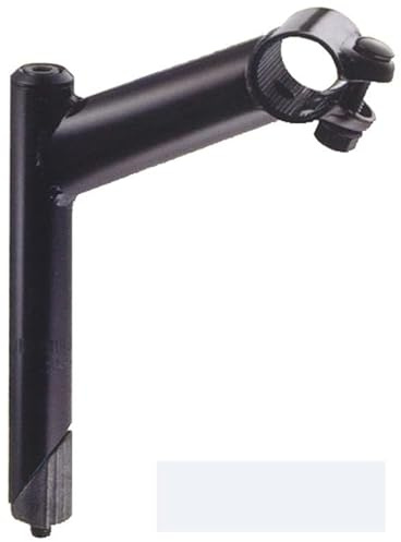 Attacco Manubrio Bici in Acciaio Nero per City Bike – 22,2 mm – Resistente e Antiruggine – Stem Regolabile per Bicicletta Uomo Donna
