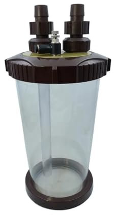 Suoumwa Atomizador de CO2 Transparente, Atomizador Externo Turbo Superdifusor, Acuario, Planta Acuática, Pecera, Paisaje Acuático