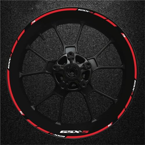 llanta de Pegatina Adhesivos para Llantas De Motocicleta para Suzuki GSX-S1000 GSX1000S GSXS1000 Gsxs 1000 S1000. Reflectantes para Pegatinas Llantas Moto Completa