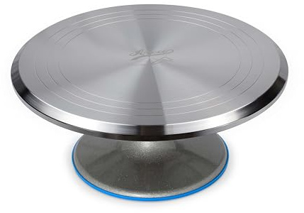 Ateco 615 Revolving Cake Decorating Stand, Aluminum
