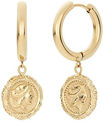 NOELANI Ohrringe 925 Sterling Silber/Edelstahl Damen, Ohrschmuck, Kommt in Schmuck Geschenk Box