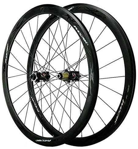29'' Fahrrad Laufrad,700C Vorderrad Laufwelle 15mm Scheibenbremse V/C-Bremse 7/8/9/10/11/12 Geschwindigkeitsschwungrad (Size : 15mm)