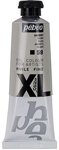 Peinture huile fine Studio XL - 37 ml - 58 Argent