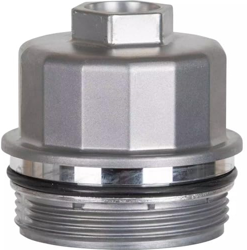 A&WAUTO AW-04-066-AL Bouchon de boîtier de filtre à huile en aluminium compatible avec Mini R50 R52 R53 Cooper One JCW
