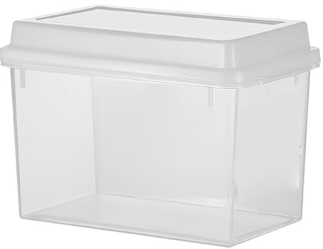 Boîte à Pain Transparente de 3,4 L, Boîte à Pain en Plastique avec Couvercle, Bacs de Rangement de Pain de Grande Capacité, Boîte à Pain à la Crème, pour Pains, Pâtisseries