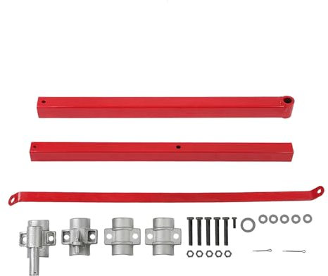 Wall Mount Jib Crane Hoist Bracket 600kg Load Capacity Electric Hoist Support Arm Scaffold Mount Lifting Pole Bracket