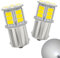 AGLINT 1156 P21W LED Bombilla 24SMD 382 BA15S 12V 24V para Coche LED Luces de Marcha Atrás Diurnas Traseras Antiniebla Señal de Giro Luz 6500K Blanco 2 Piezas