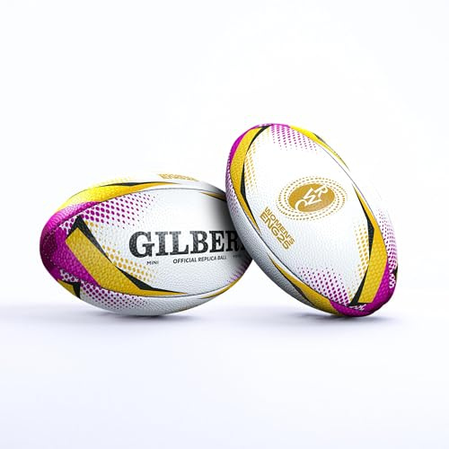 Gilbert Ballon Rugby RWC 2025 Réplique Officielle, Taille Mini, Coupe du Monde Rugby 2025 Réplique
