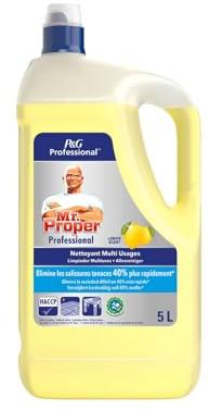 MR. PROPER Professional Allzweckreiniger Zitrone – 5L – Kraftvolle Reinigung für Böden & Flächen