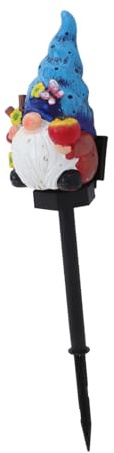 Toddmomy Lampe Solaire de Jardin Nain Résine Étanche Éclairage Automatique pour Pelouse et Allée Extérieure Décoration de Cour Originale avec Figurine Lumineuse Lampe Solaire Ambiance pour